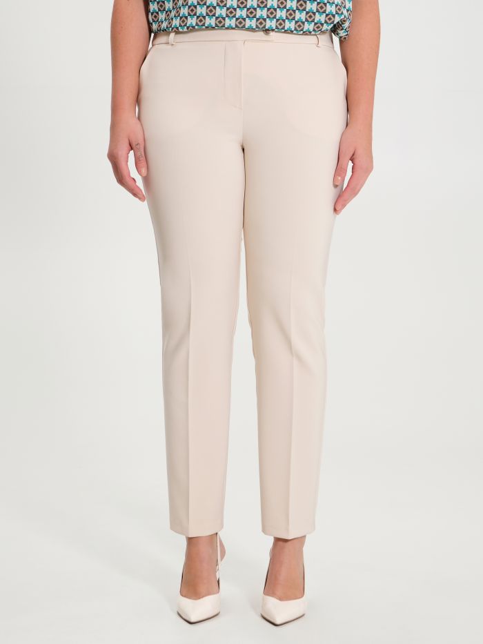 Rinascimento Pantaloni Curvy Beige Latest stili