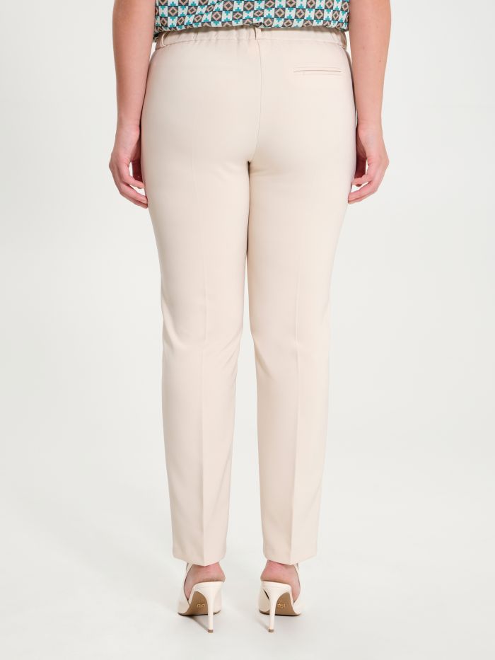 Rinascimento Pantaloni Curvy Beige Latest stili