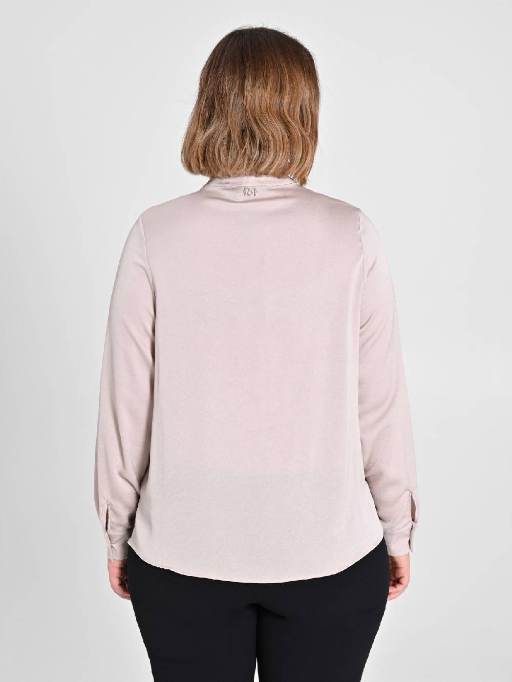 Rinascimento Camicia Curvy con Cravattino Removibile Moda