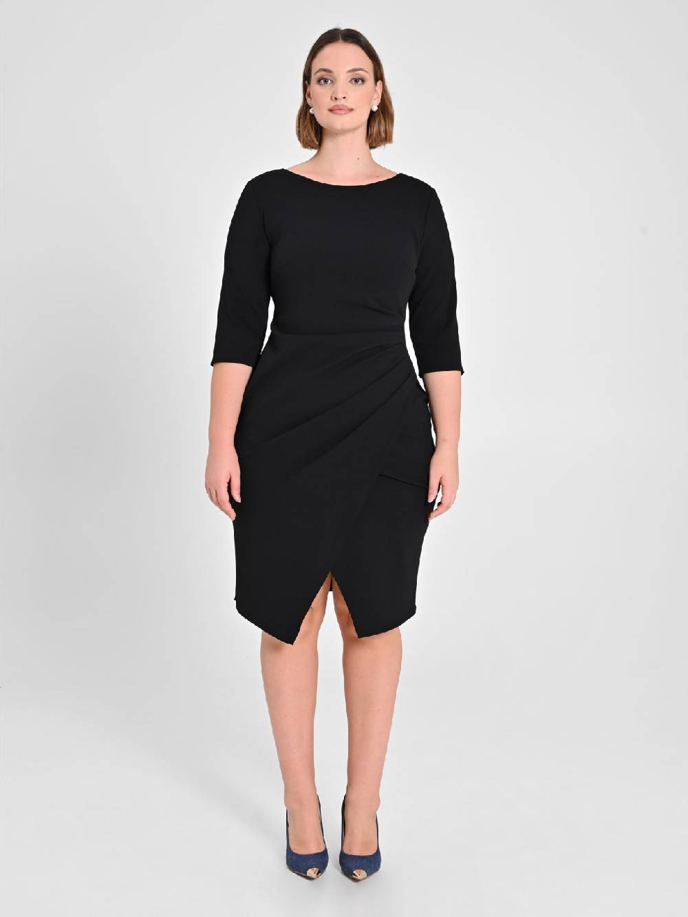 Rinascimento Tubino Curvy Nero Qualità Garantita