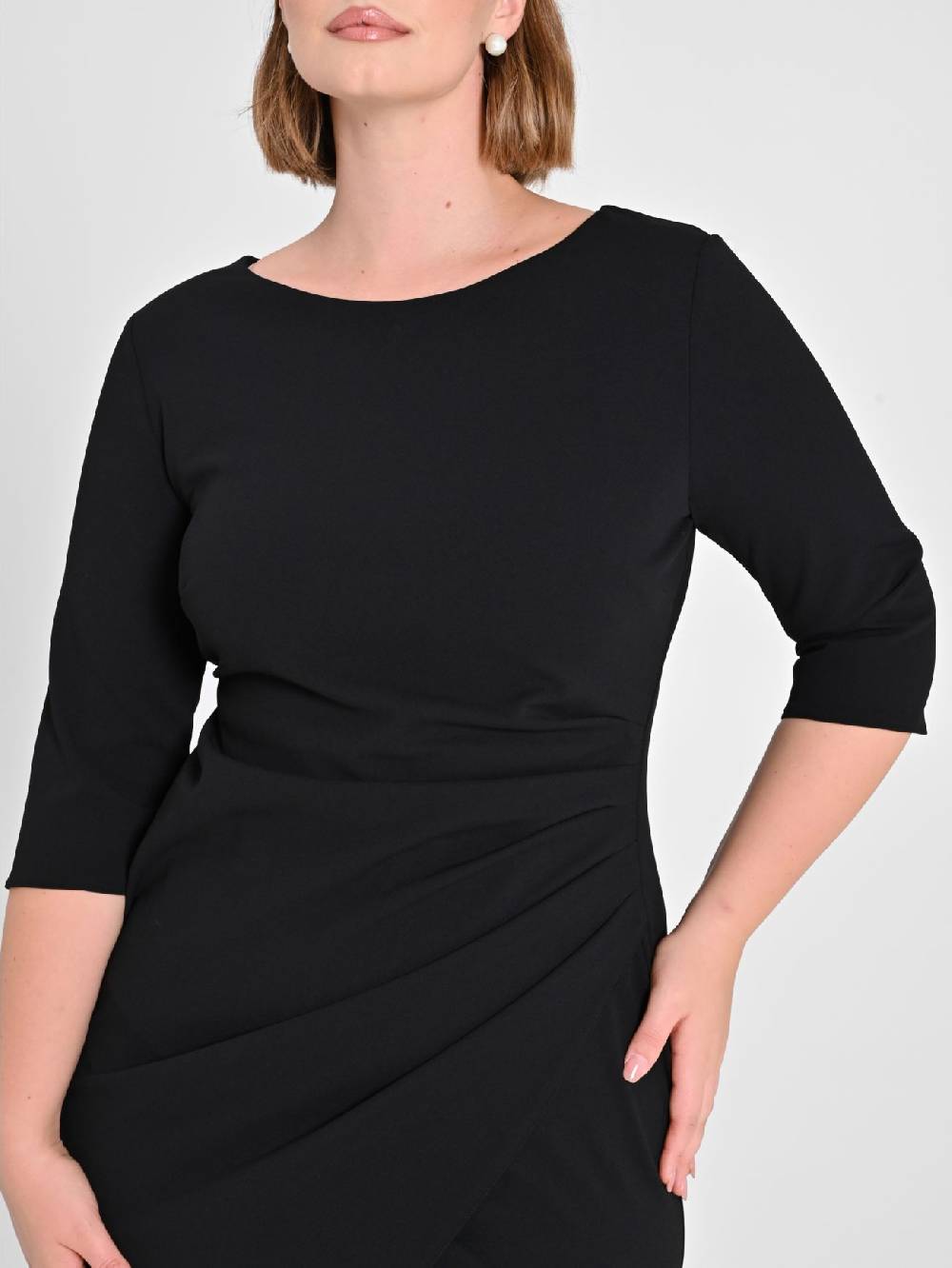Rinascimento Tubino Curvy Nero Qualità Garantita