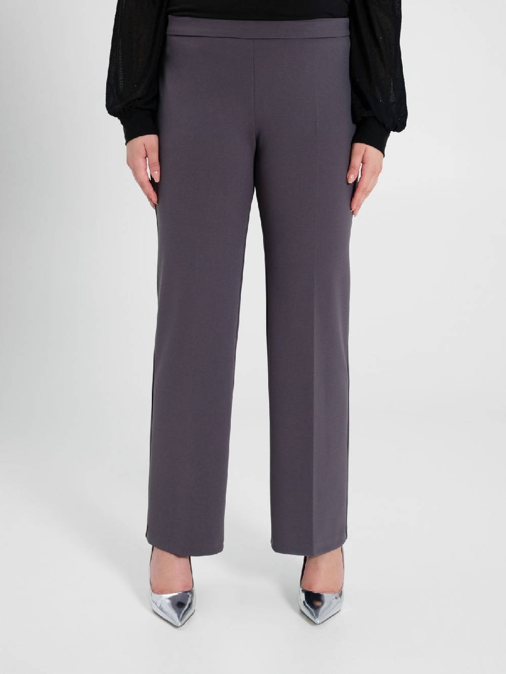 Rinascimento Pantaloni Curvy Grigio Scuro I Più Venduti