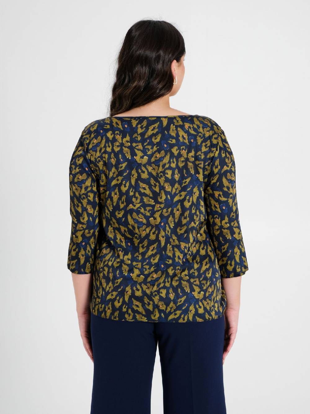Rinascimento Blusa Curvy Animalier Presa