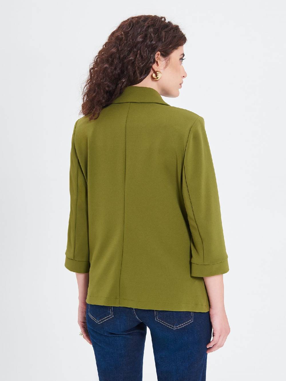 Rinascimento Giacca Curvy Verde Muschio Offerta esclusiva