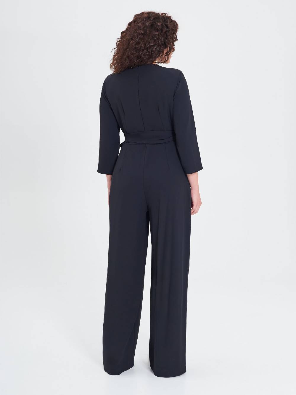Rinascimento Tuta Curvy Fiocco Nera Vendite Flash