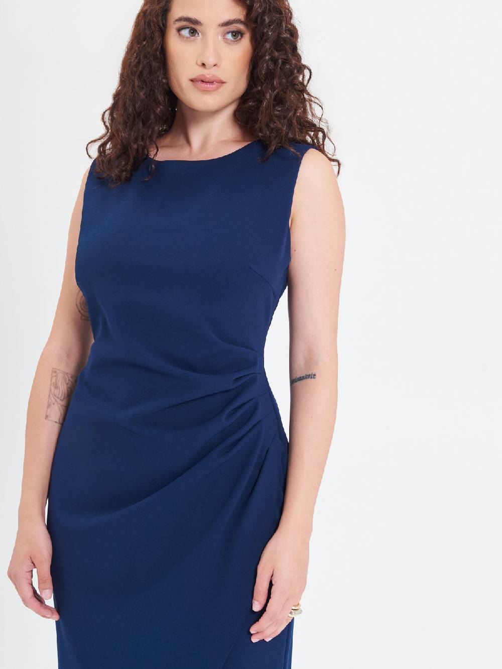 Rinascimento Tubino Curvy Drappeggiato Offerta Anniversario