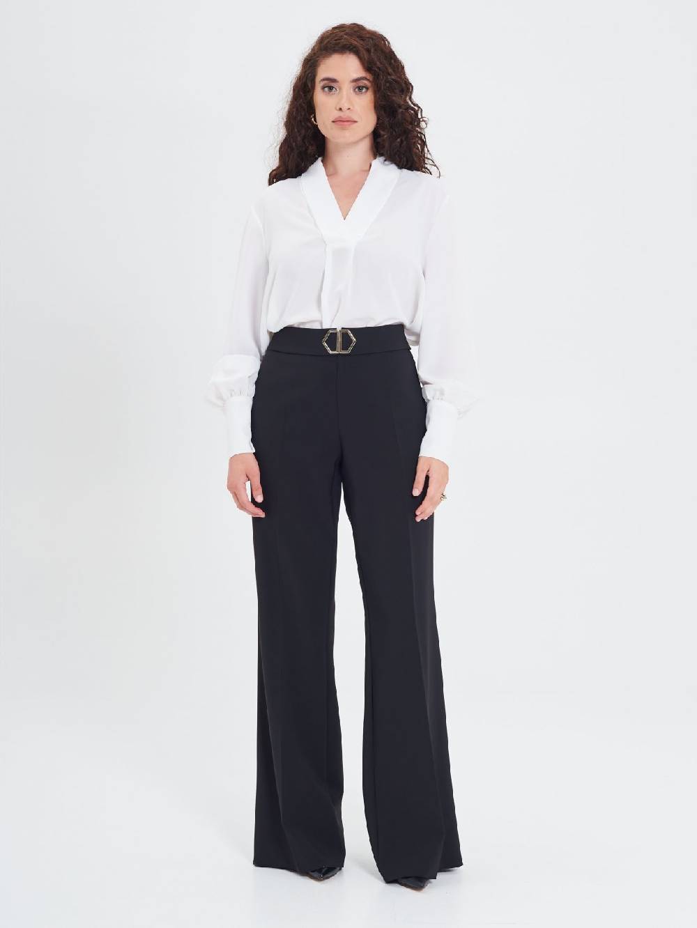 Rinascimento Blusa Curvy Bianca Vendita calda