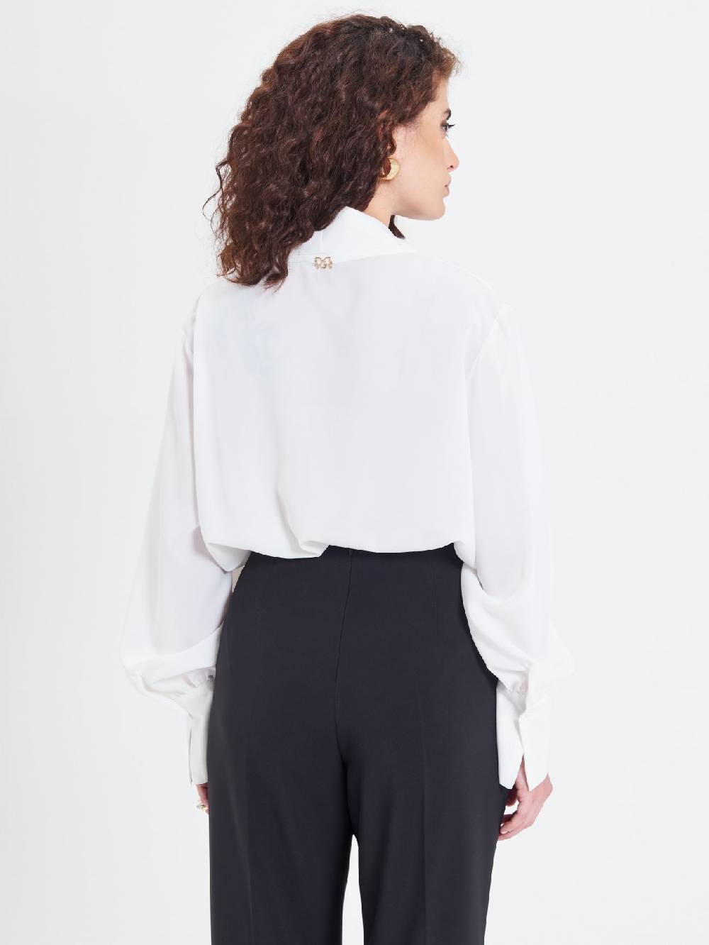 Rinascimento Blusa Curvy Bianca Vendita calda