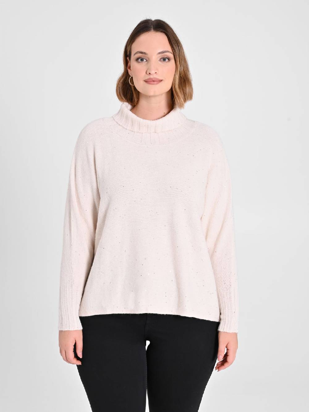 Rinascimento Maglia Curvy Beige Offerte giornaliere