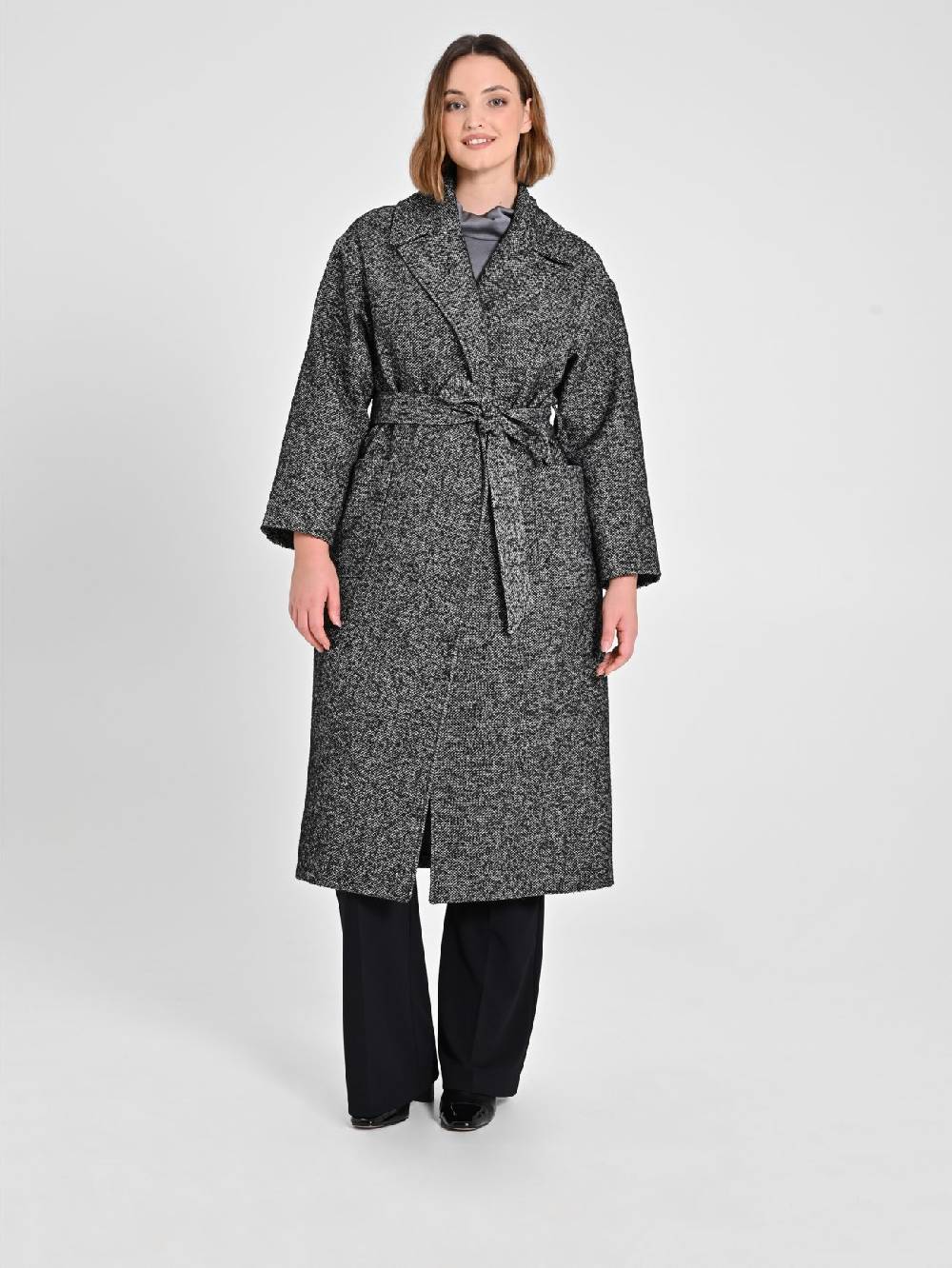 Rinascimento Cappotto Curvy Black & White