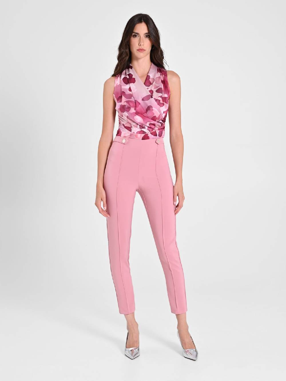 Rinascimento Pantaloni con Pattine Rosa Antico Fino al 50% di sconto