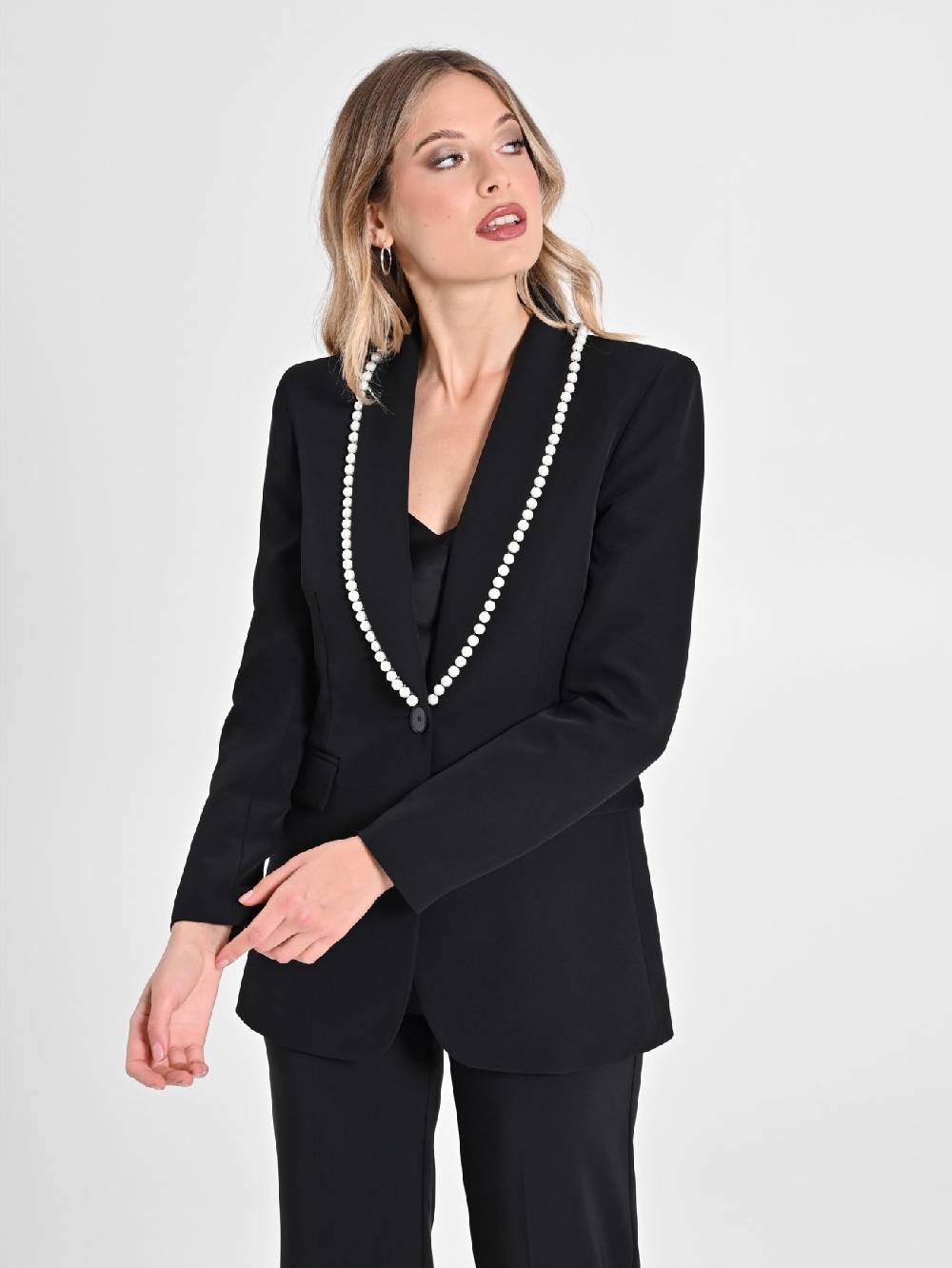 Rinascimento Giacca con Perle