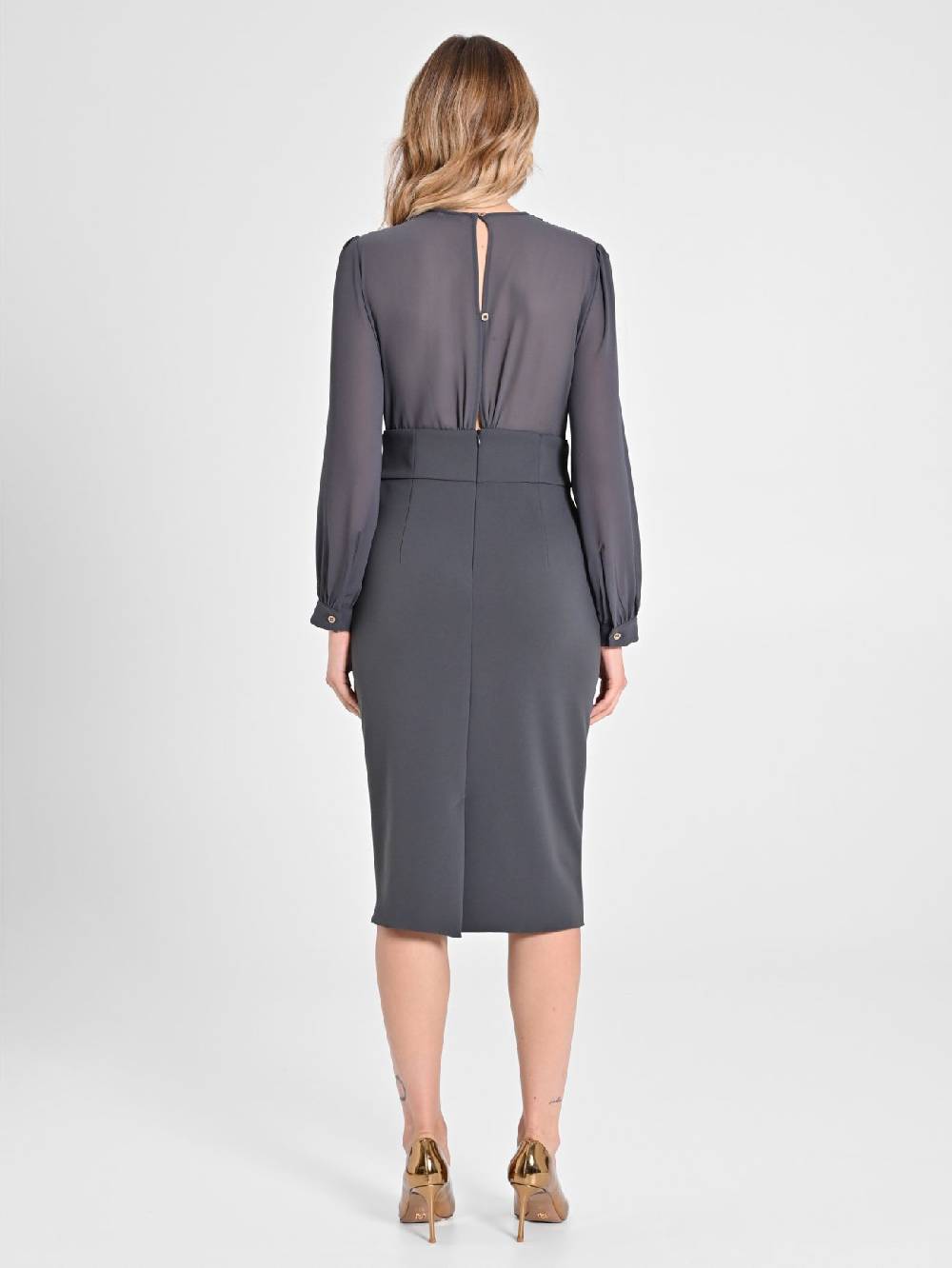 Rinascimento Tubino Chain Grigio Moda
