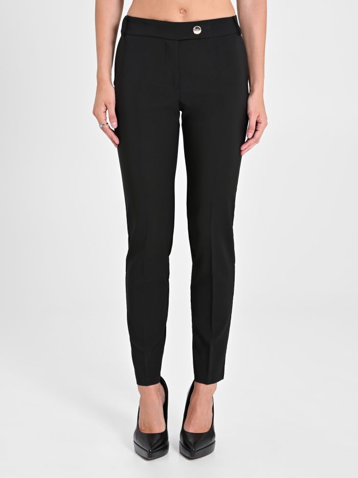 Rinascimento Pantaloni Slim in Tessuto Tecnico Flash Sale