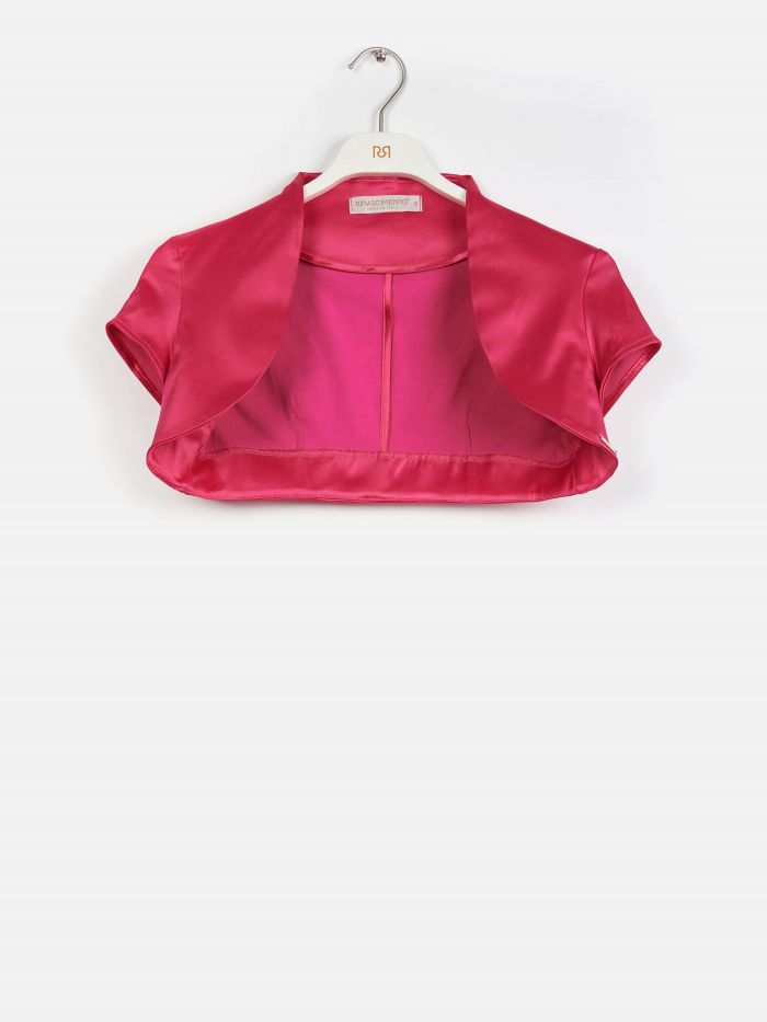 Rinascimento Coprispalle Basic in Satin