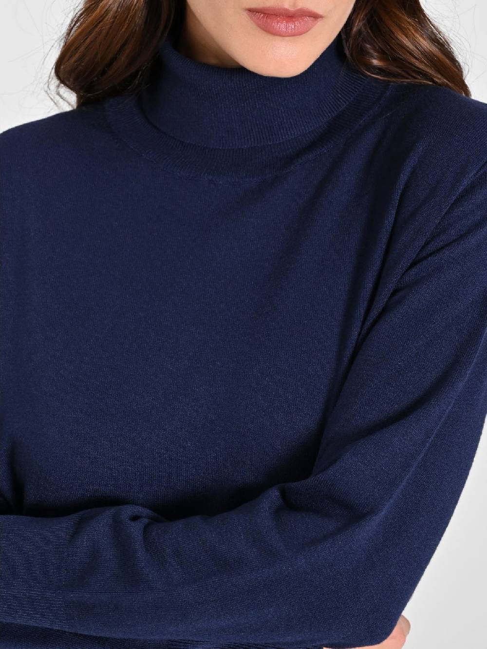 Rinascimento Abito Blu Navy in Maglia Ecotec® Donna Prezzo basso