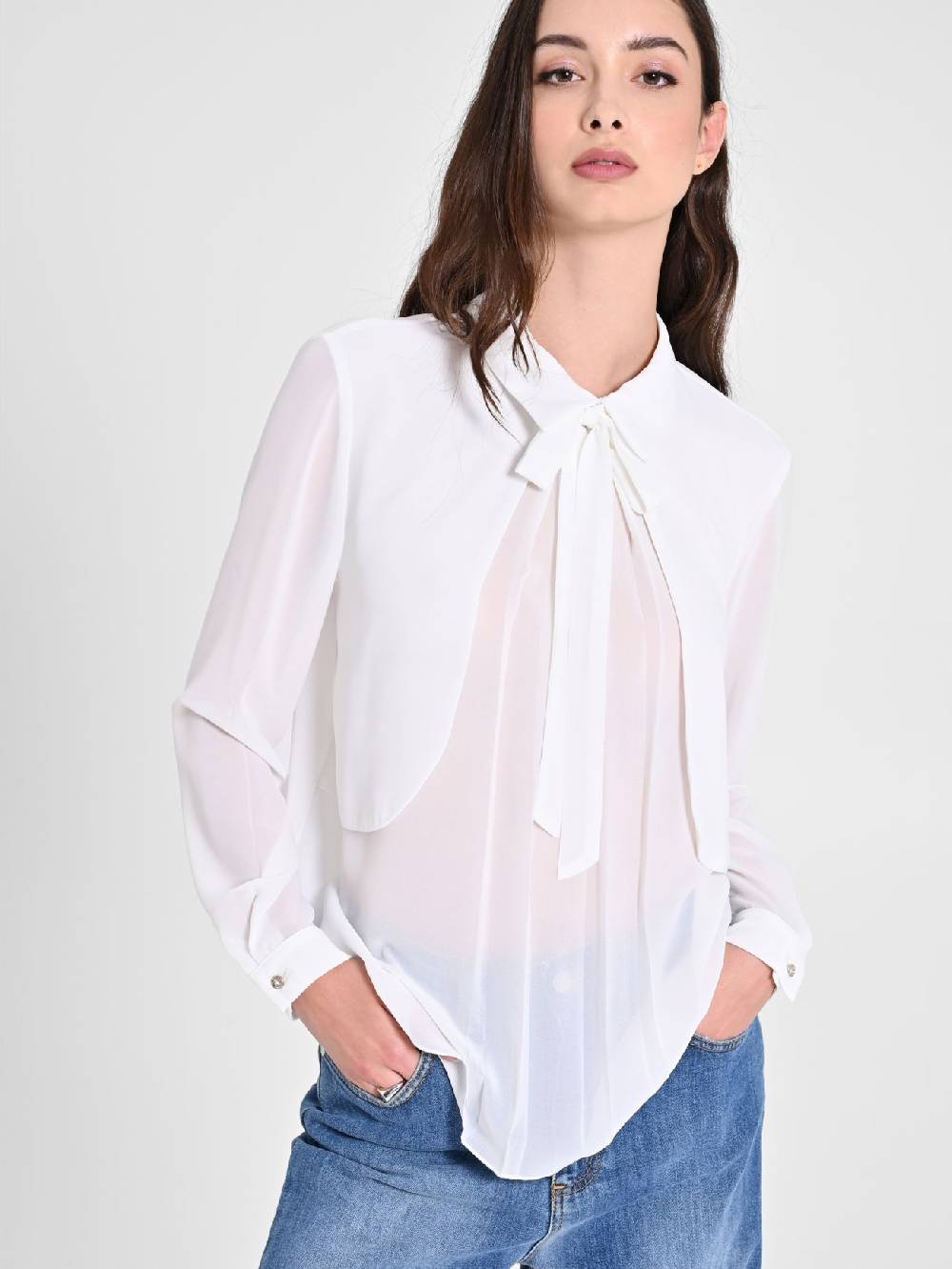 Rinascimento Blusa con Nastri Ultimi due giorni