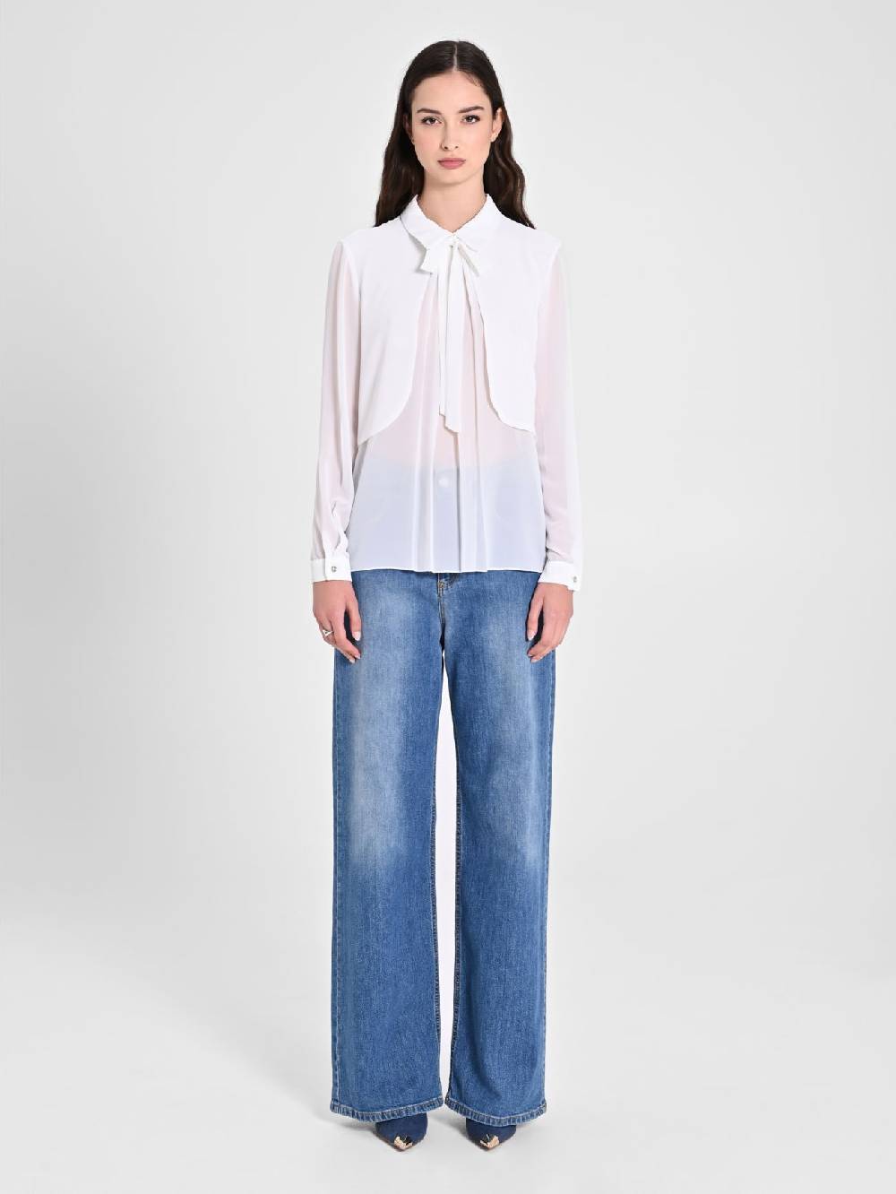 Rinascimento Blusa con Nastri Ultimi due giorni