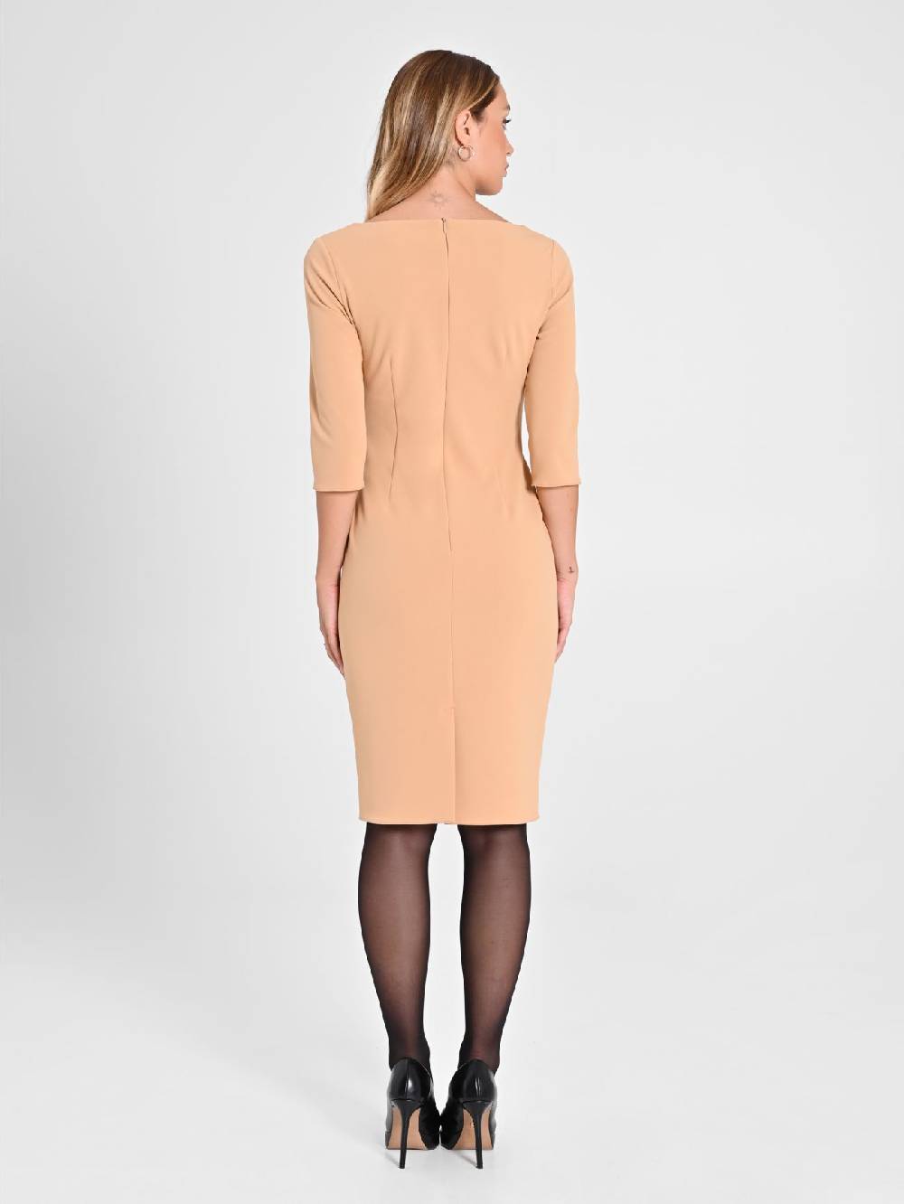 Rinascimento Tubino Beige Nastri Promozione temporanea