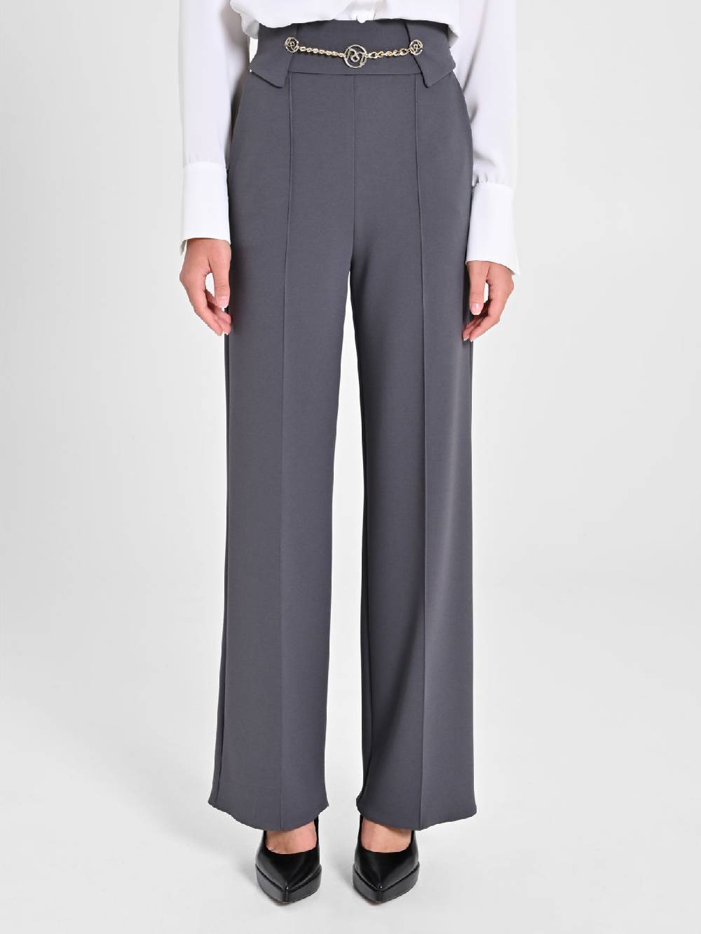Rinascimento Pantaloni Grigi Chains Only for today