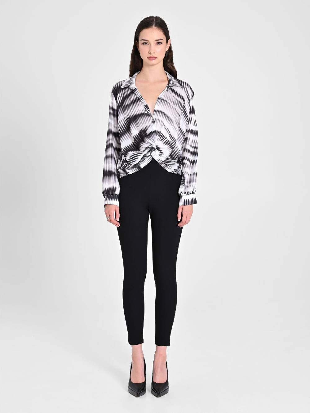 Rinascimento Blusa stampa Astratta Enormi sconti