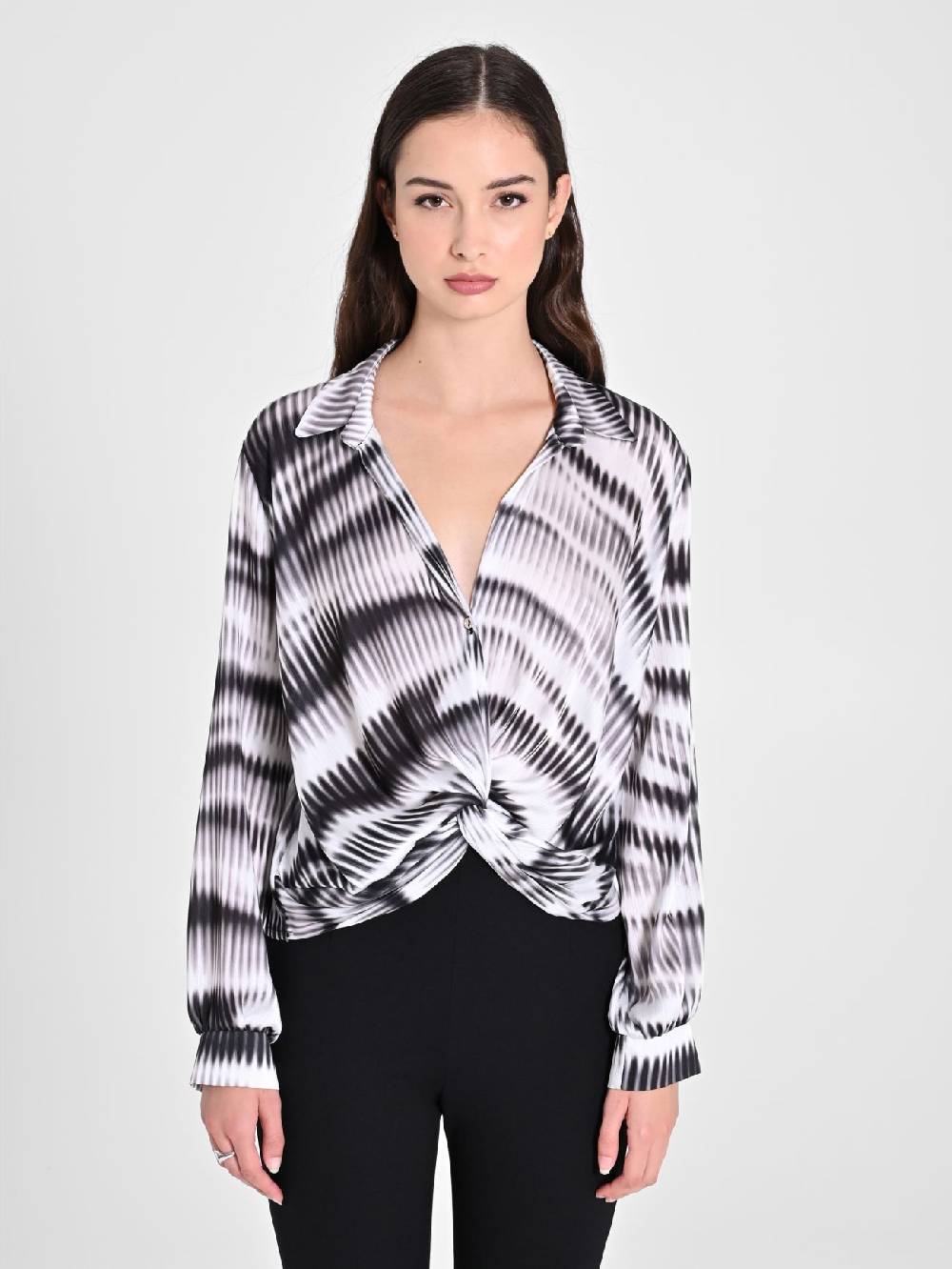Rinascimento Blusa stampa Astratta Enormi sconti