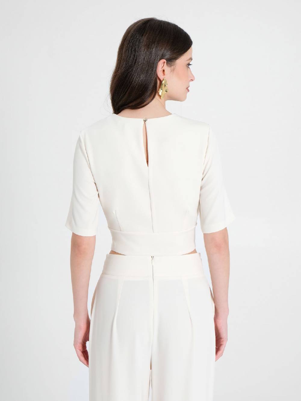Rinascimento Blusa con Fibbia In vendita