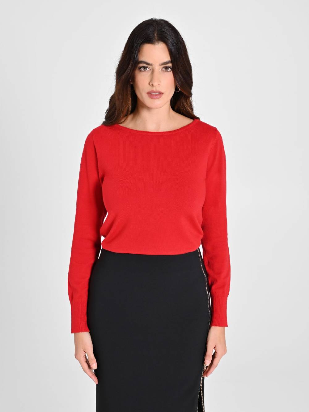 Rinascimento Maglioncino Rosso Navy Ecotec® Vendita