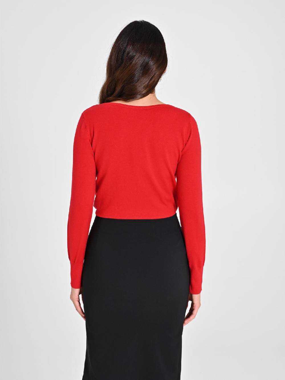 Rinascimento Maglioncino Rosso Navy Ecotec® Vendita