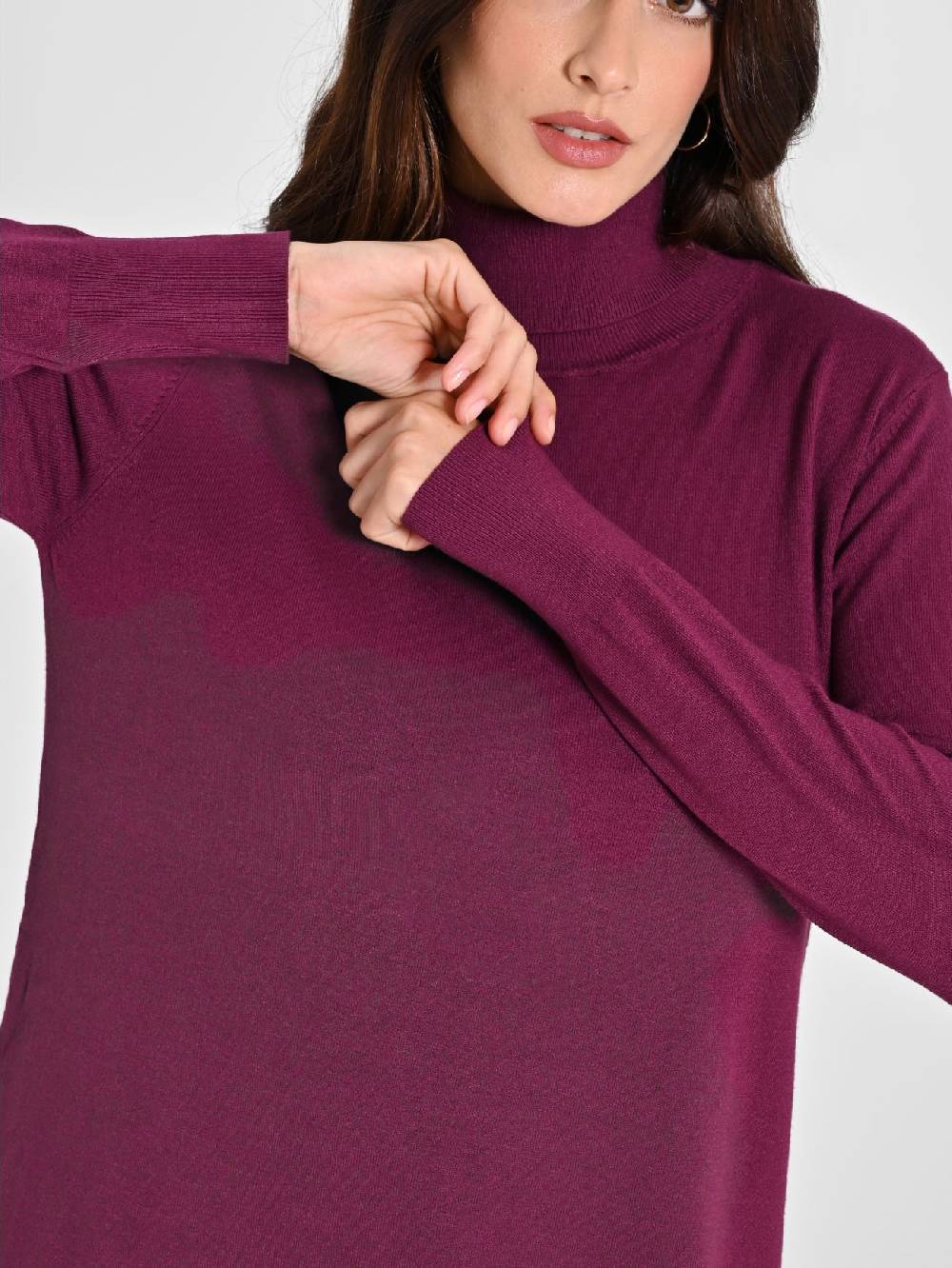 Rinascimento Abito Bordeaux in Maglia Ecotec® Donna Promozione