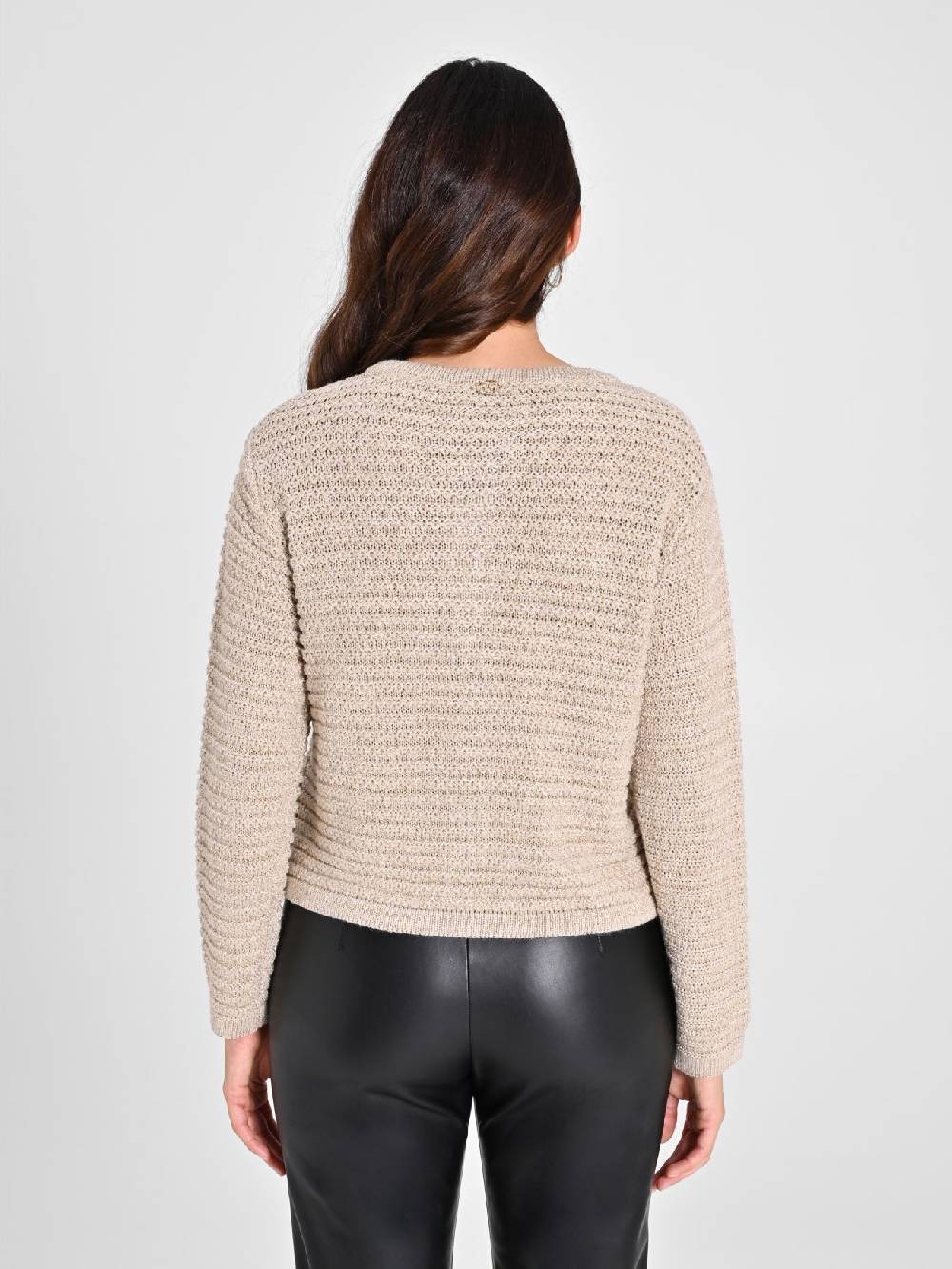 Rinascimento Cardigan Lurex Oro Offerta Anniversario