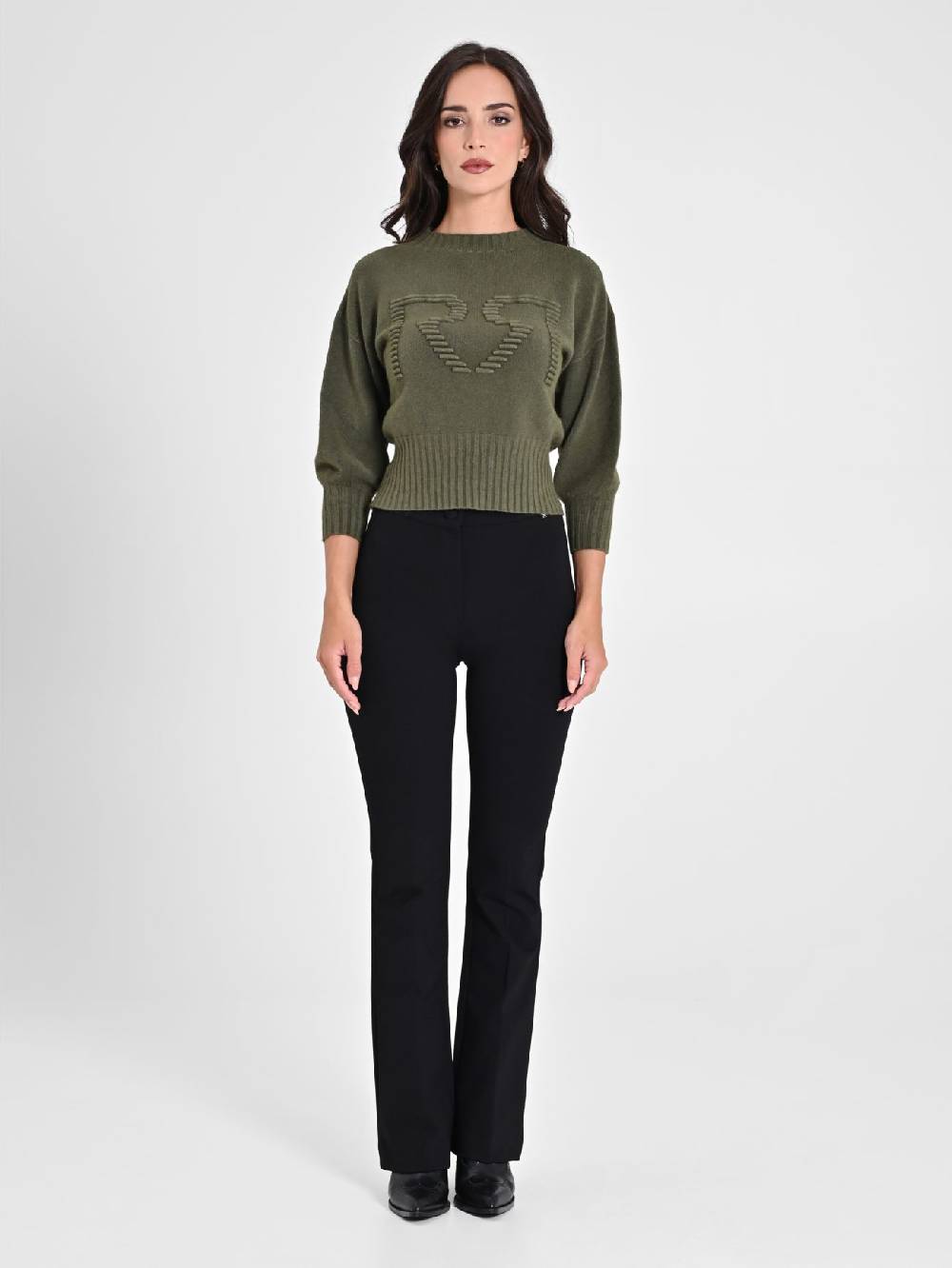 Rinascimento Maglione RR Verde Muschio Lightning offer
