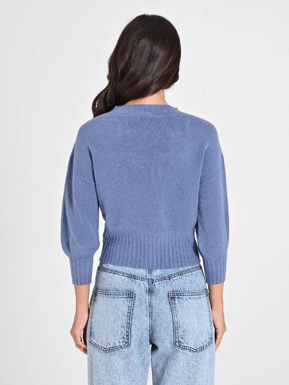 Rinascimento Maglione RR Azzurro Avio Grandi sconti