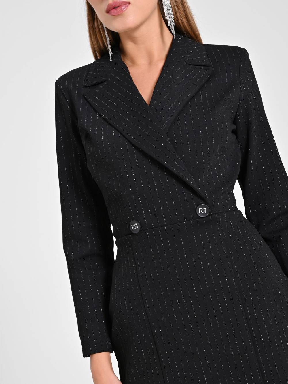 Rinascimento Abito Gessato Lurex Offerta settimanale