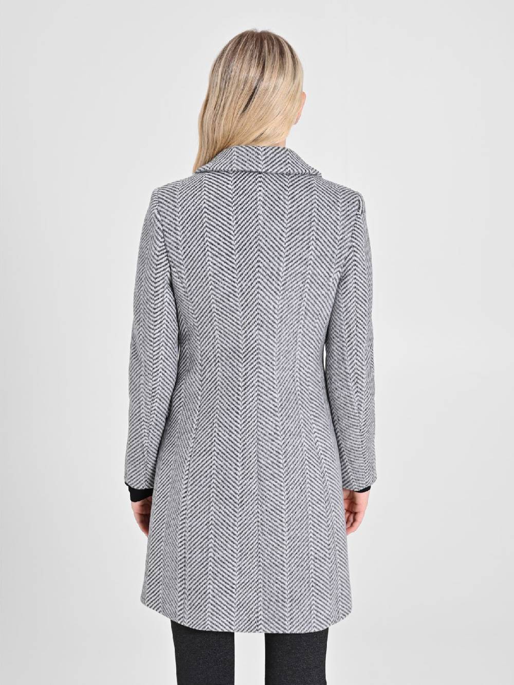 Rinascimento Cappotto Grigio Spinato Fino al 65% di sconto