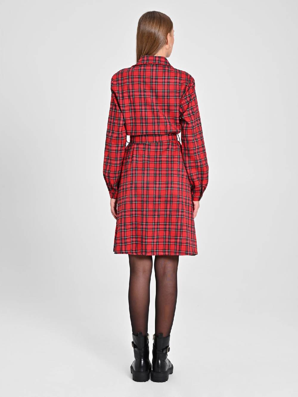 Rinascimento Chemisier in Tartan Enormi sconti