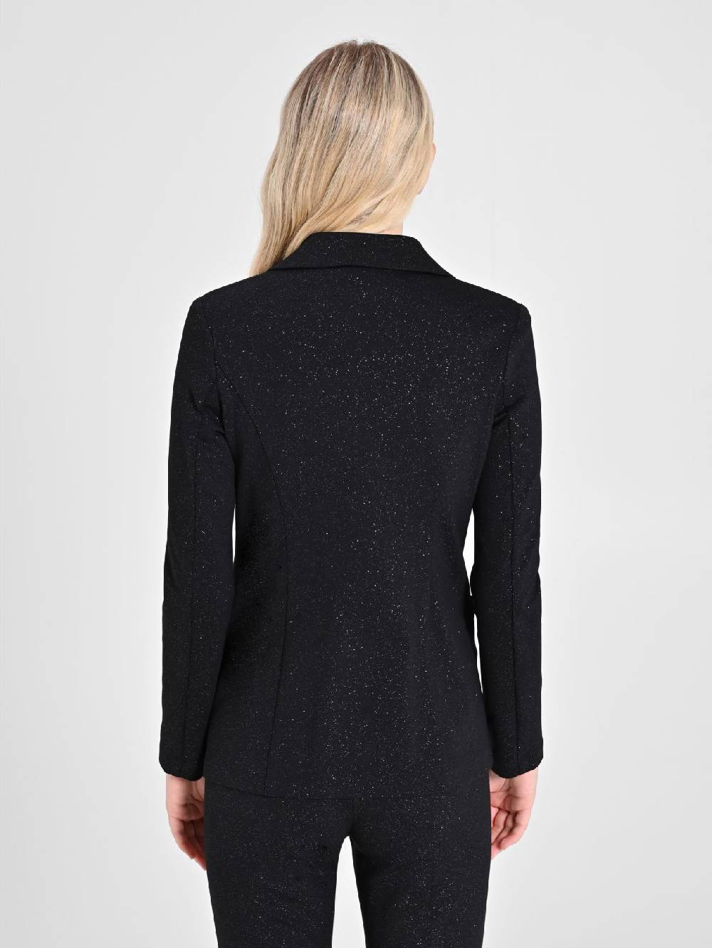 Rinascimento Giacca Glitter Nera Officina