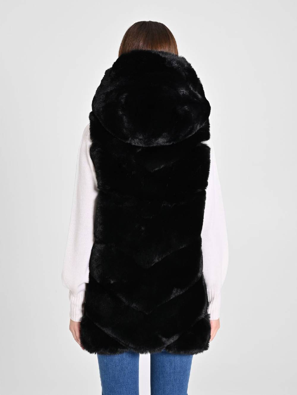 Rinascimento STYLE01FW24 CAPP GILET B001 Soddisfazione Garantita
