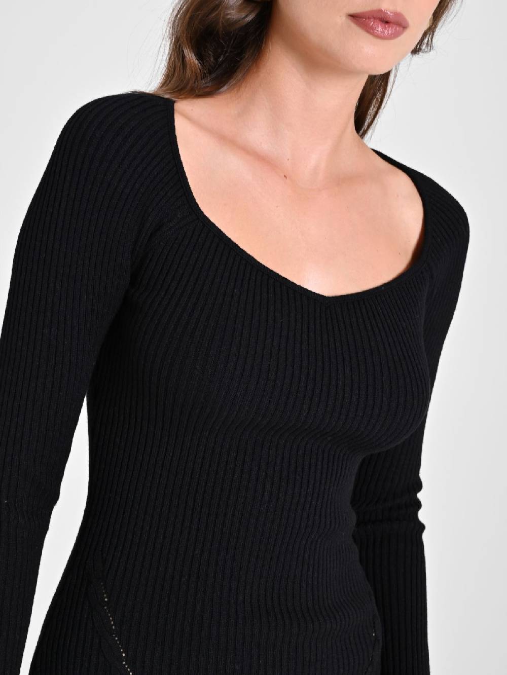 Rinascimento Tubino Nero in Maglia Promozione Limitata
