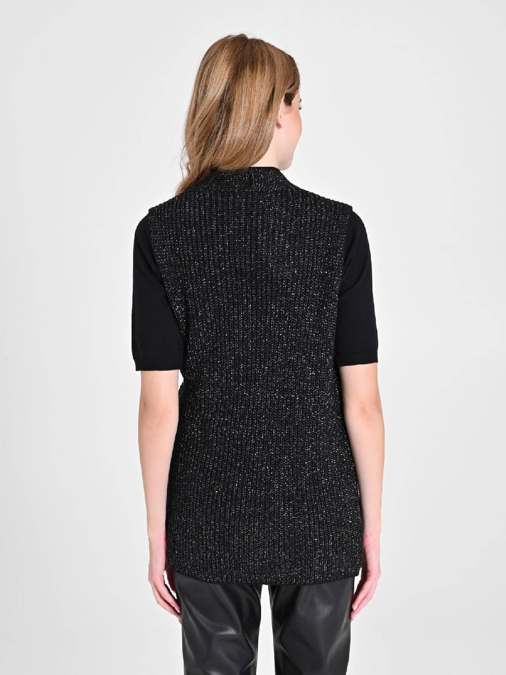 Rinascimento Gilet Fiocco Lurex Fino Al -60%