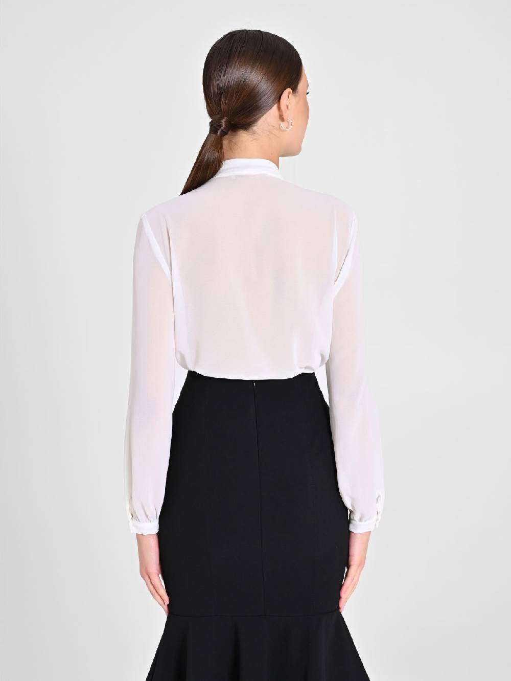 Rinascimento Blusa Bianca dettaglio Strass Offerta migliore