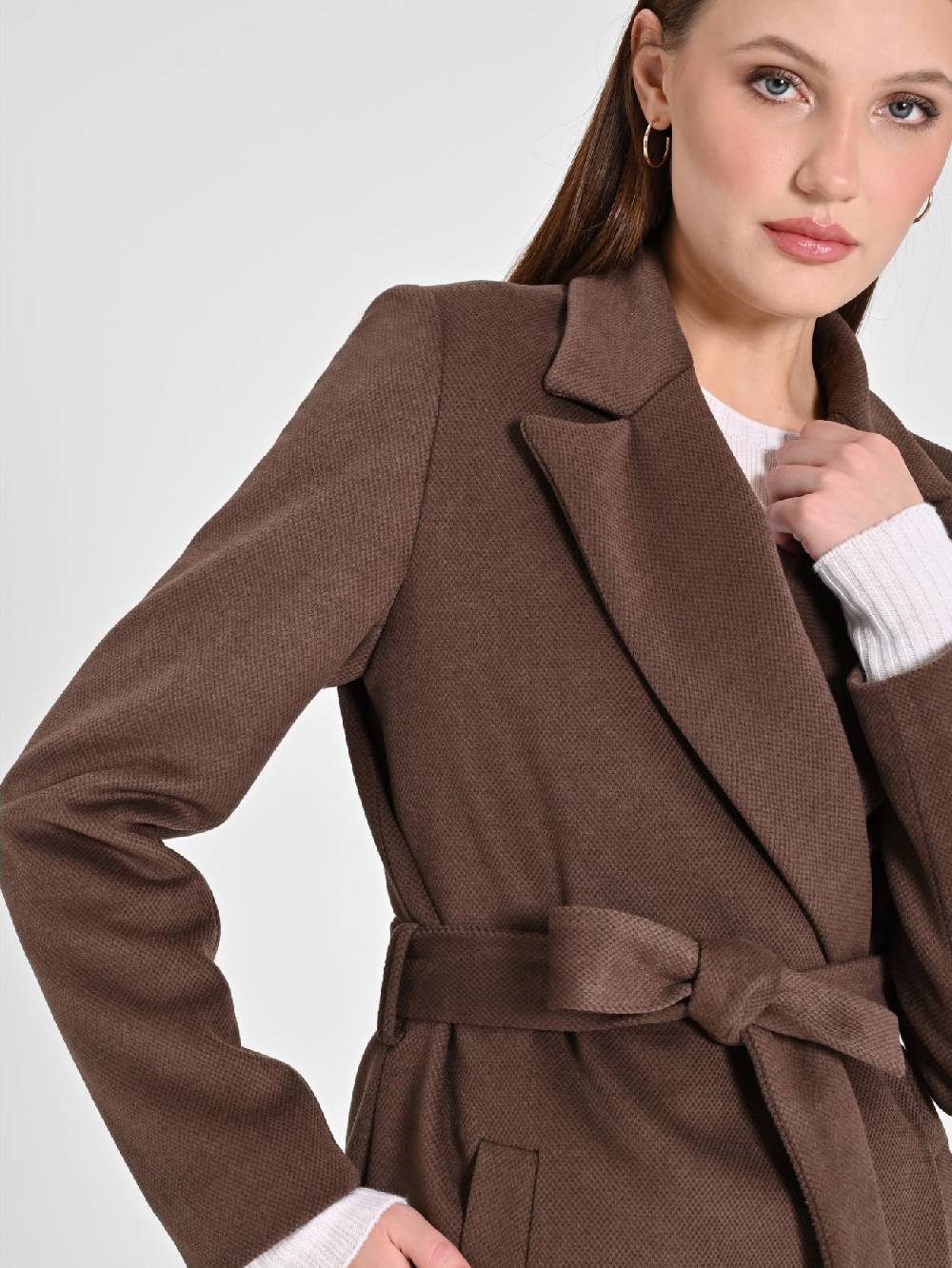 Rinascimento Cappotto Vestaglia Cioccolato Latest fashion