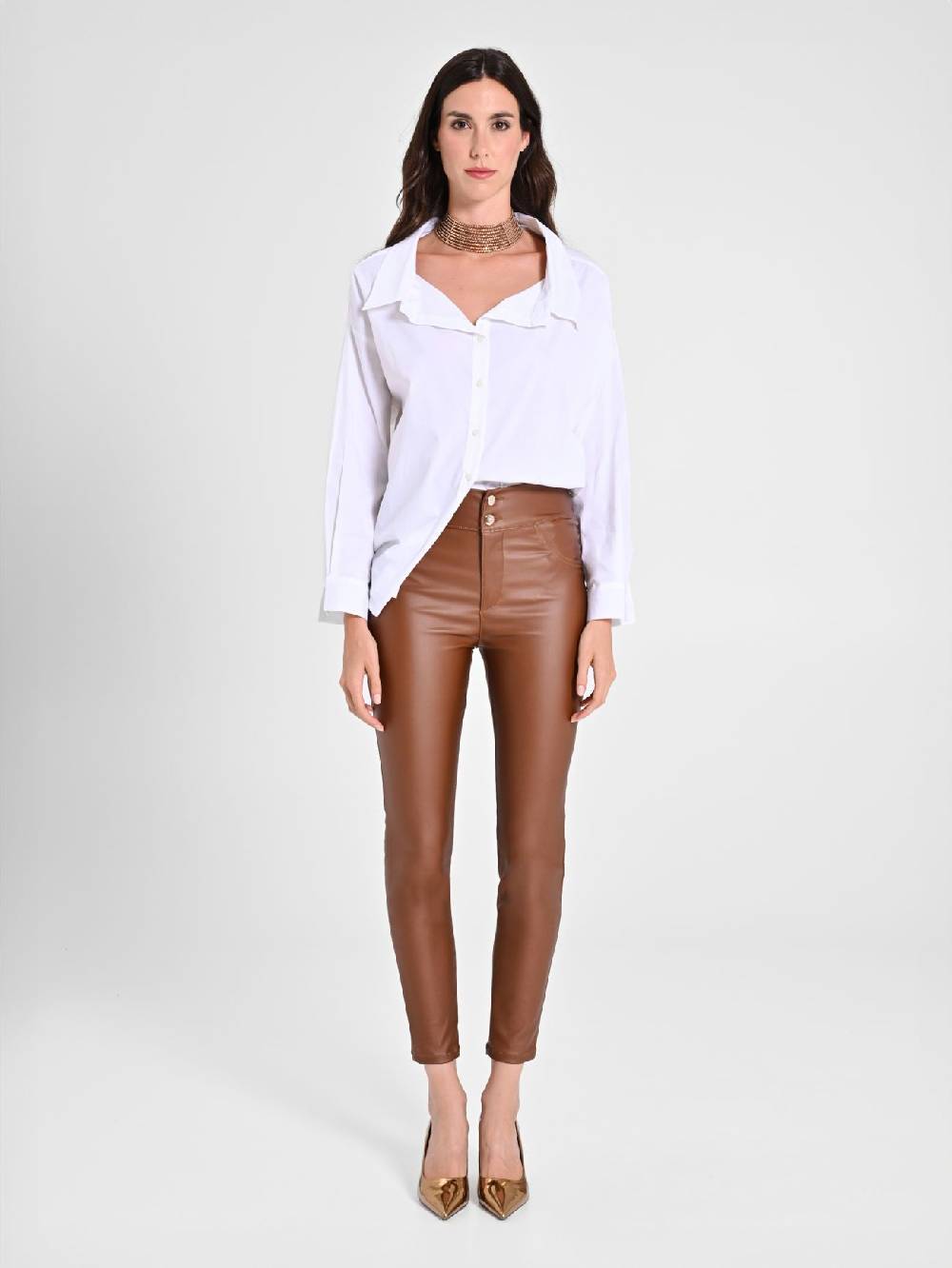Rinascimento Pantaloni simil pelle ACQUISTA ORA