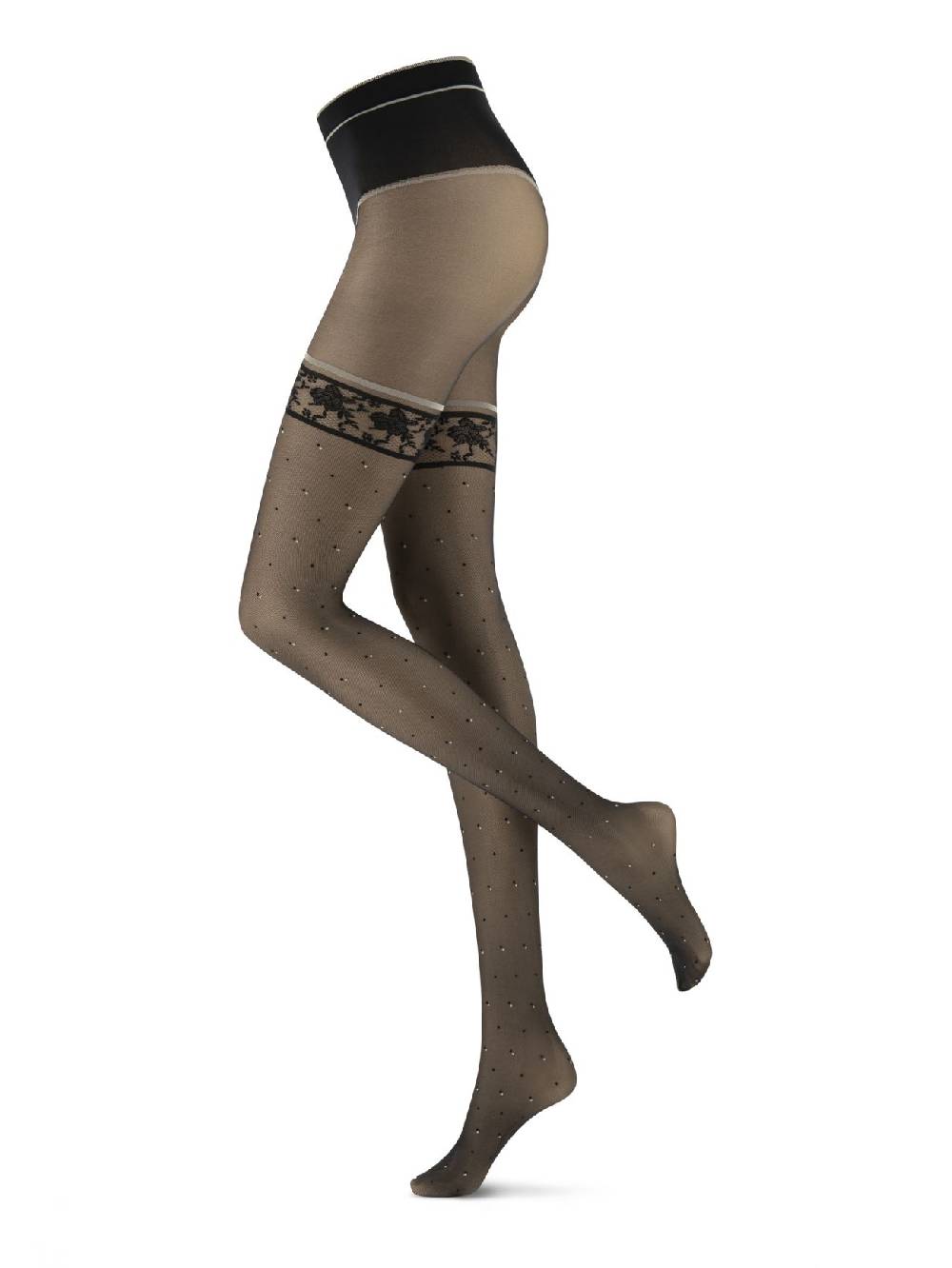 Rinascimento Collant Appealing effetto Lingerie Nero Oroblù per Rinascimento Trasporto libero internazionale