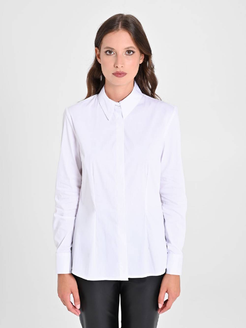 Rinascimento Camicia Bianca in Cotone Spedizione Gratuita
