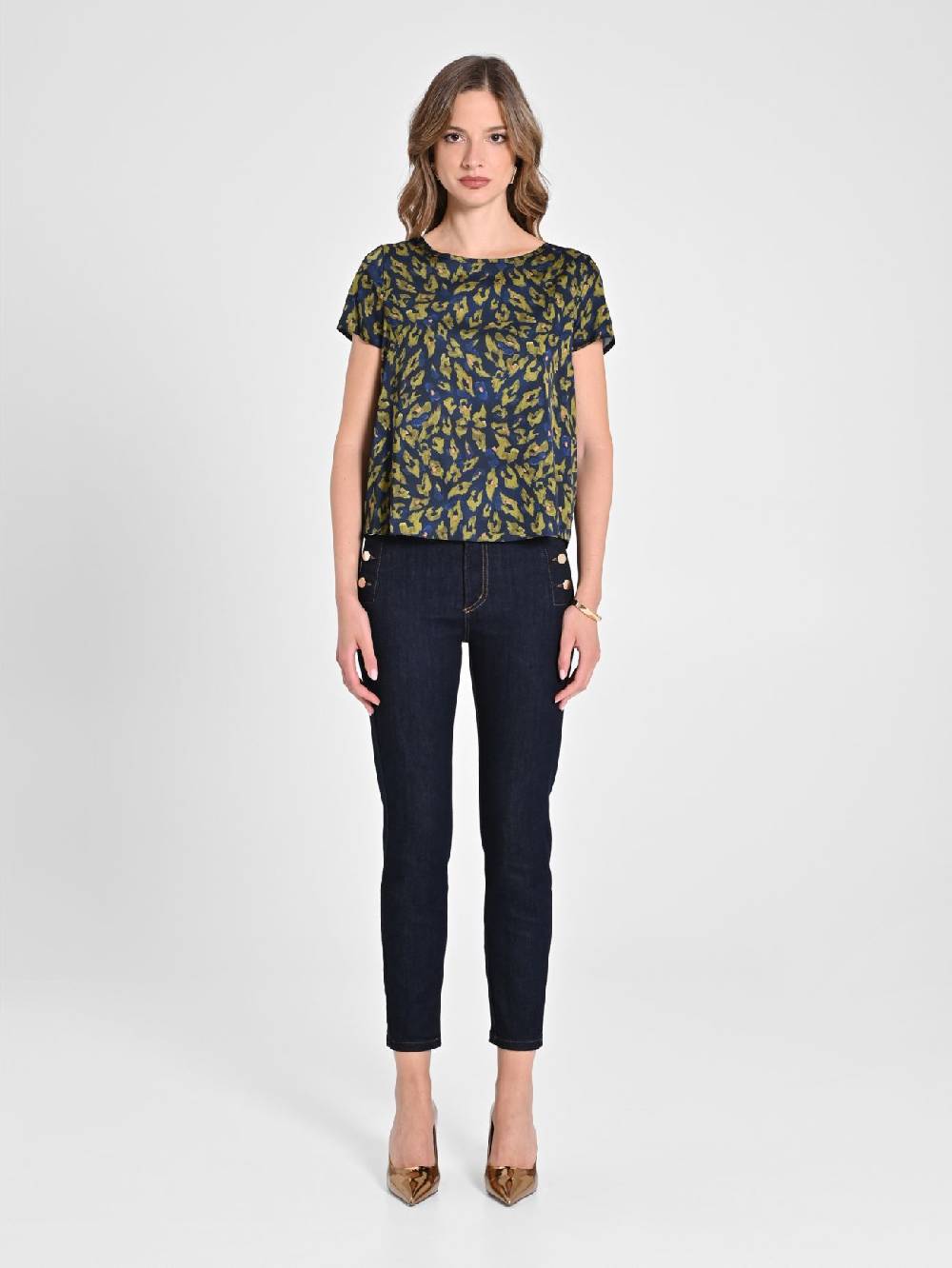 Rinascimento Blusa Animalier Convenienza