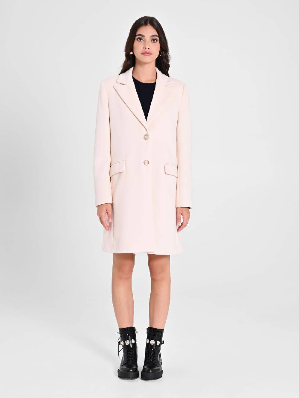 Rinascimento Cappotto Medio Beige Shopping online