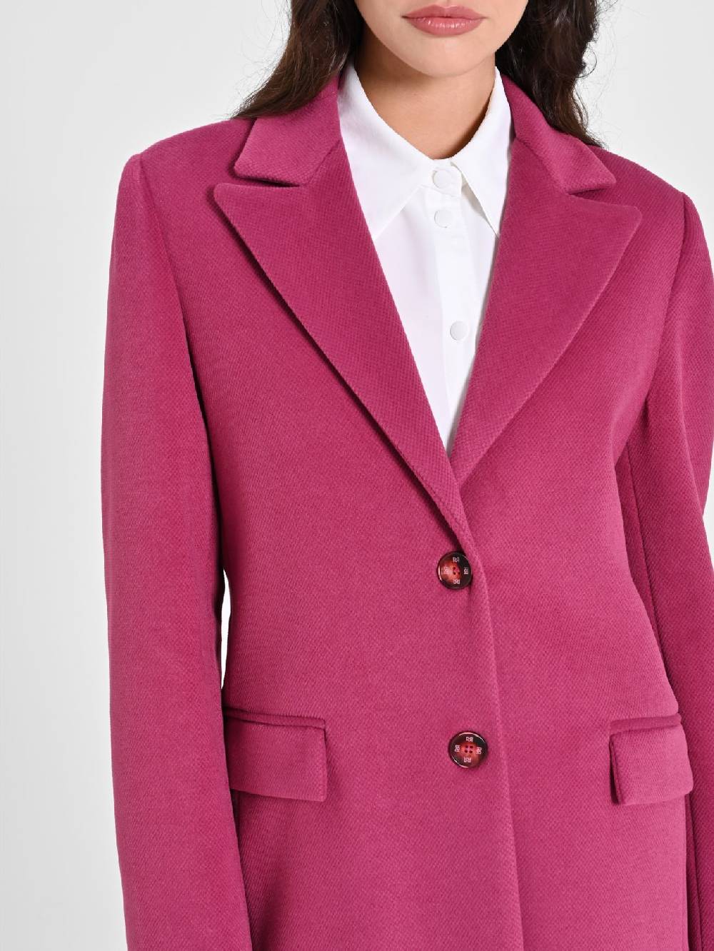 Rinascimento Cappotto Medio Bordeaux Offerta esclusiva