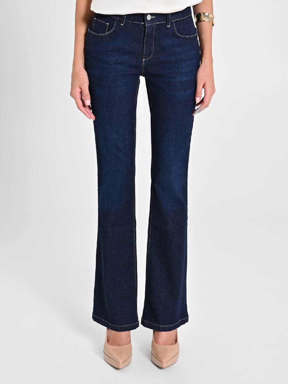 Rinascimento Jeans Flared Vendita calda