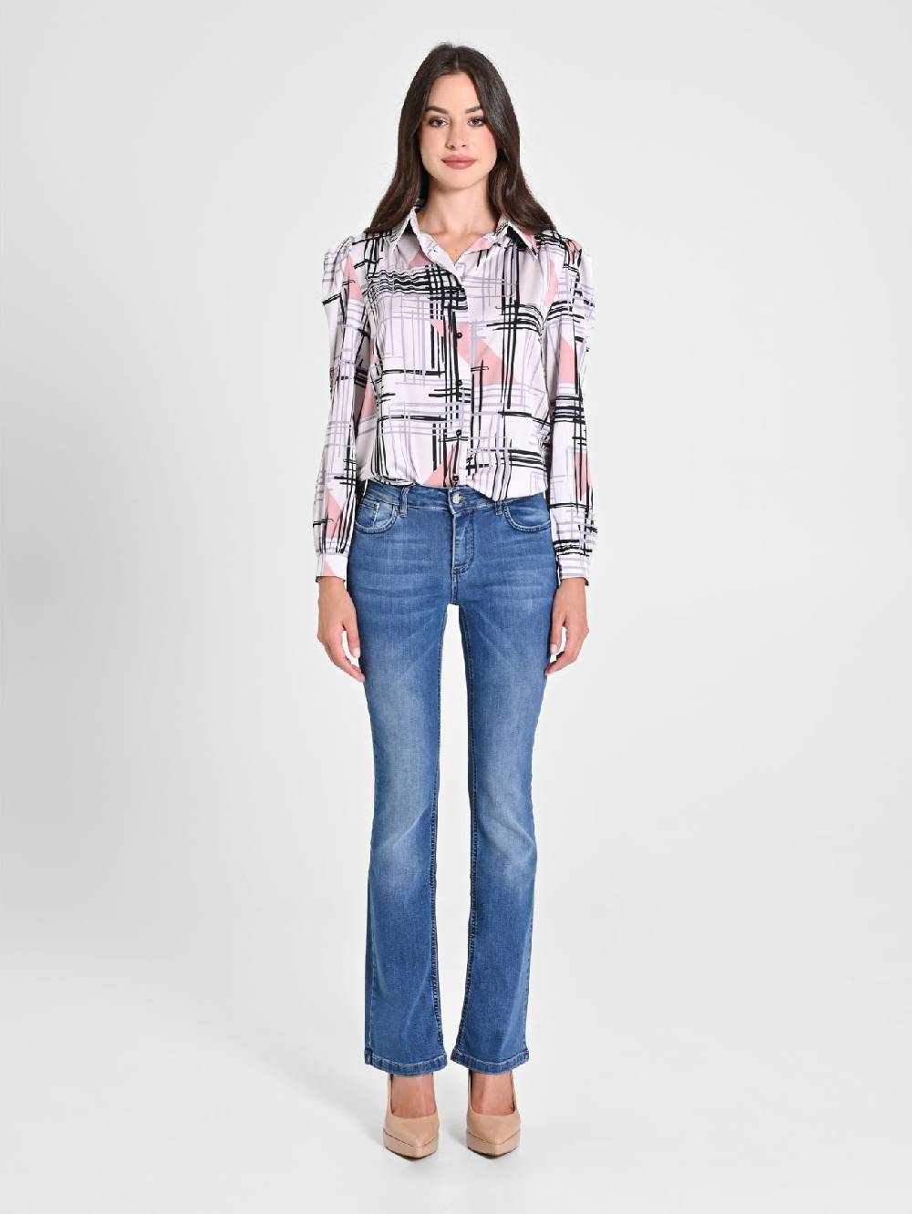 Rinascimento Jeans Flared Offerta migliore